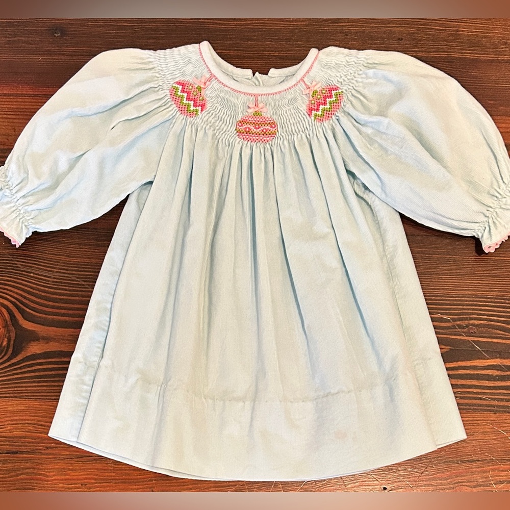 Anavini 6M Christmas Corduroy Dress
